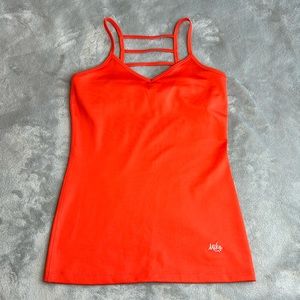 NWOT Mika Yoga Wear Mariella Tank Orange/Red Size Medium